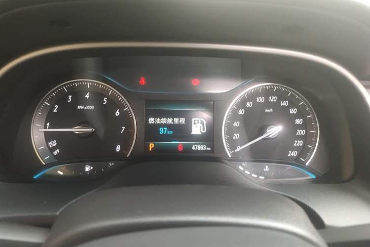 Used Buick GT 2019 15T Dual-Clutch Connected Elite Model China VI Instrument Cluster