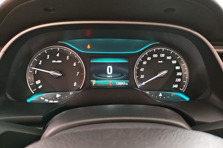 Used Buick GT 2019 18T Automatic Connected Elite Model China VI Standard Instrument Cluster