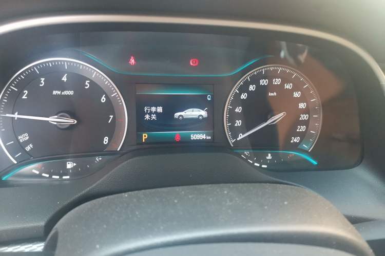 Used Buick GT 2019 15T Dual-Clutch CrossFire Limited Edition Fearless Version Instrument Cluster