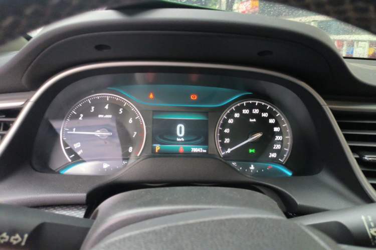 Used Buick GT 2019 18T Automatic Connected Elite Model China VI Standard Instrument Cluster