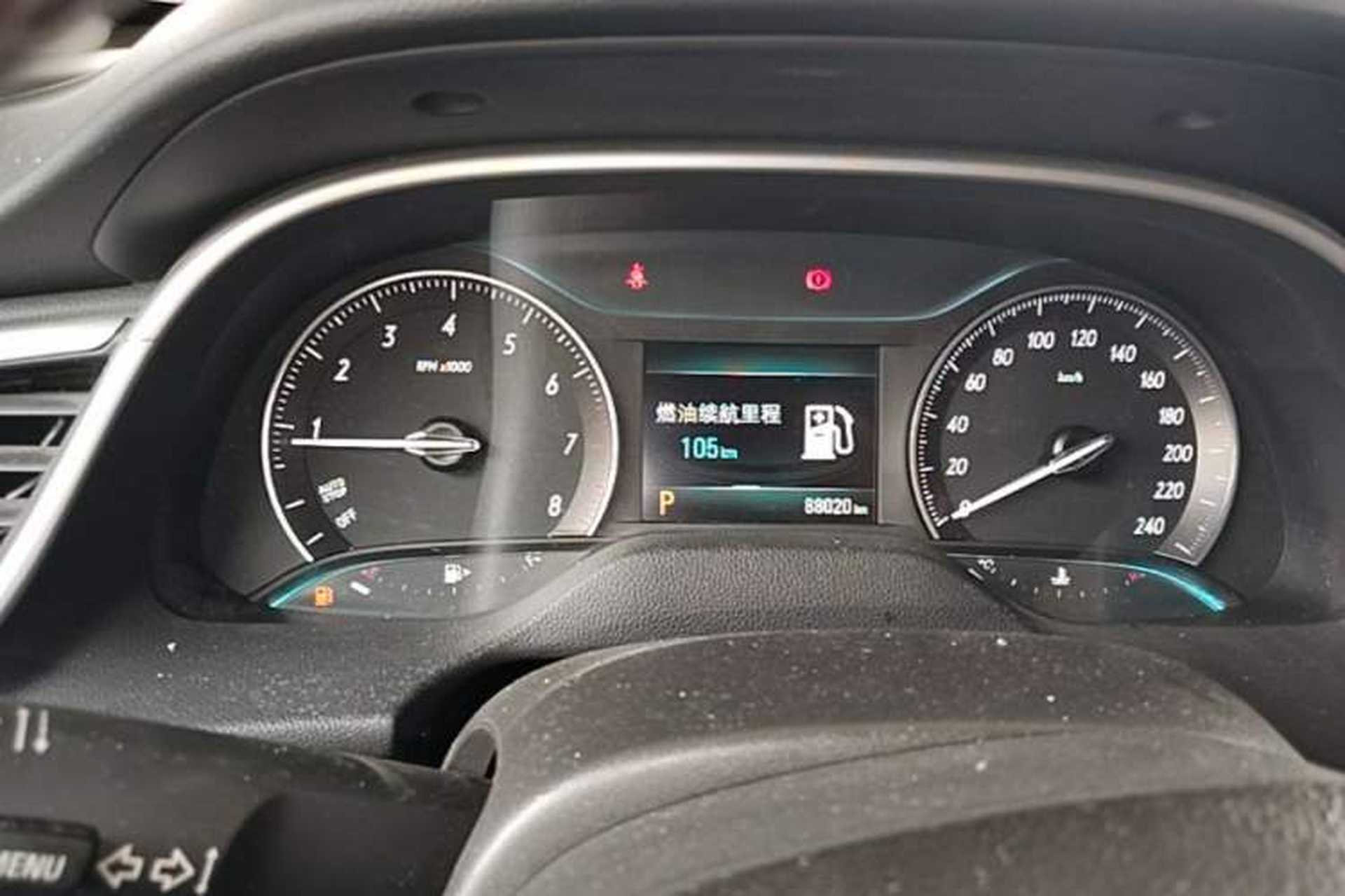 Used Buick GT 2019 18T Automatic Connected Elite Model China V Standard Instrument Cluster