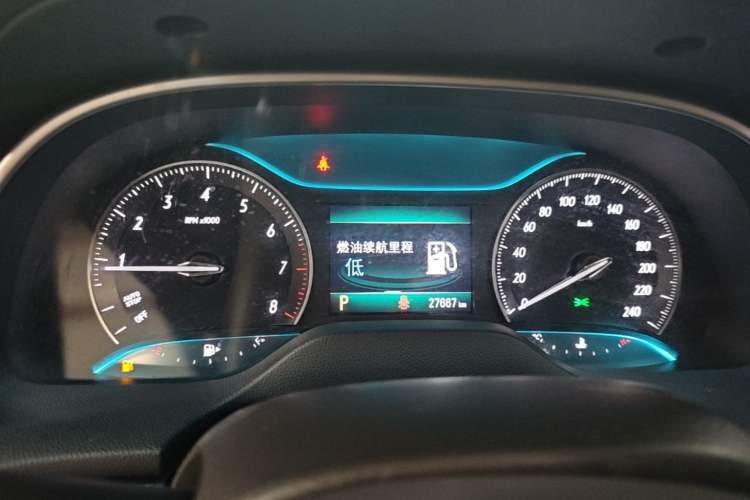 Used Buick GT 2019 18T Automatic Connected Elite Model China VI Standard Instrument Cluster