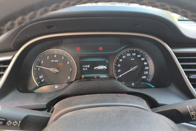 Used Buick GT 2019 15T Dual-Clutch Connected Elite Model China VI Instrument Cluster