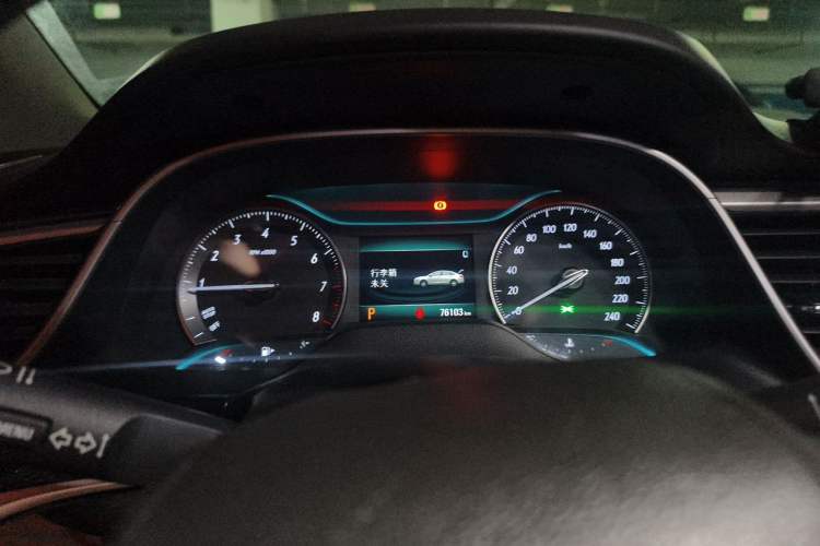 Used Buick GT 2019 18T Automatic Connected Elite Model China VI Standard Instrument Cluster