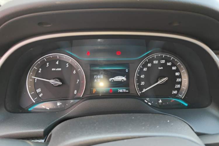 Used Buick GT 2019 15T Dual-Clutch Connected Elite Model China VI Instrument Cluster