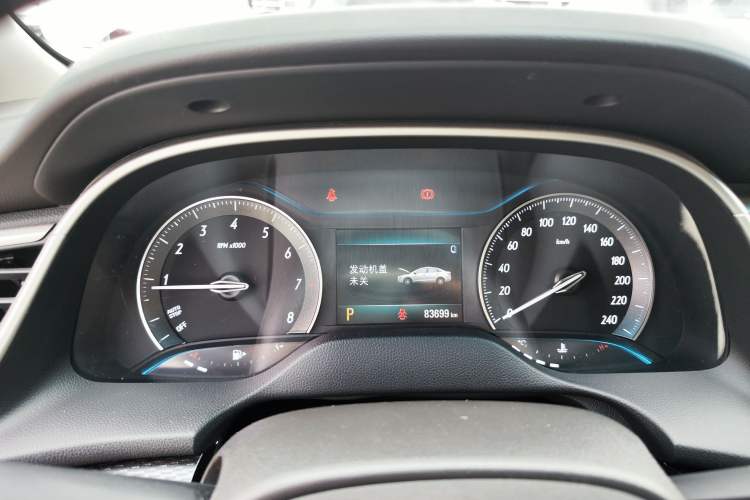 Used Buick GT 2019 18T Automatic Connected Elite Model China VI Standard Instrument Cluster