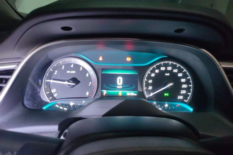Used Buick GT 2019 18T Automatic Connected Elite Model China VI Standard Instrument Cluster