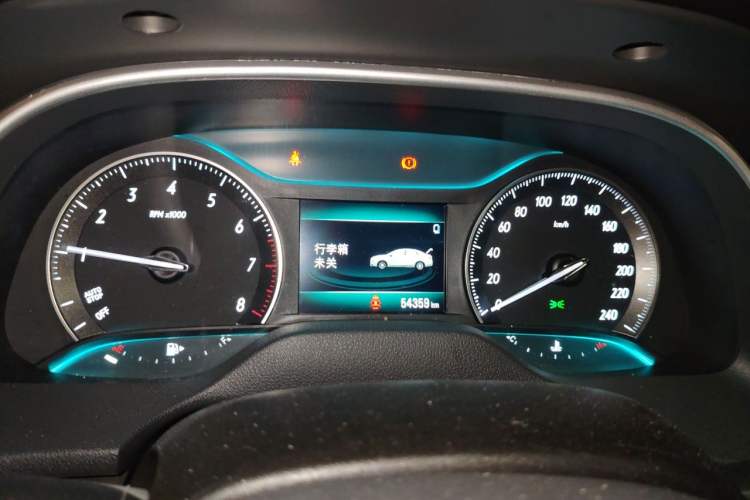 Used Buick GT 2019 15T Manual Elite Version China VI Standard Instrument Cluster