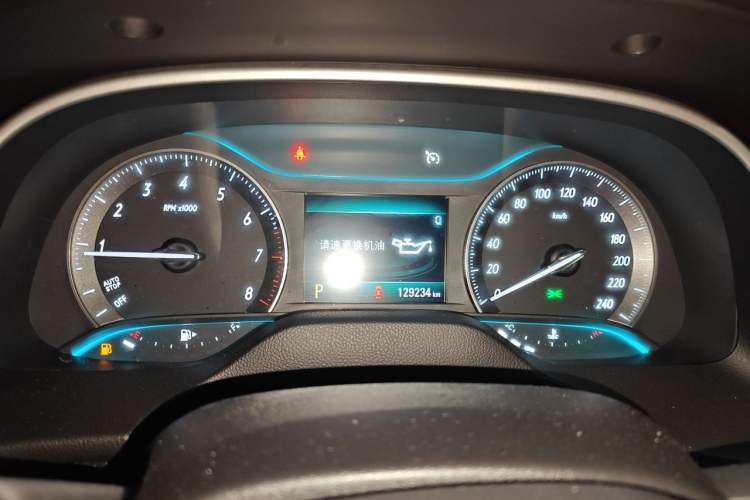 Used Buick GT 2019 18T Automatic Connected Flagship Version China VI Standard Instrument Cluster