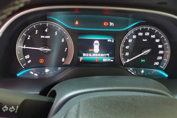 Used Buick GT 2019 18T Automatic Connected Elite Model China VI Standard Instrument Cluster