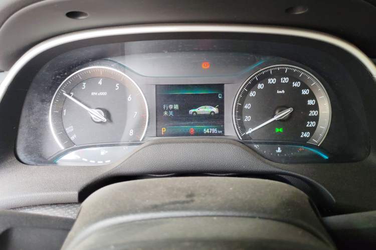 Used Buick GT 2019 18T Automatic Connected Elite Model China VI Standard Instrument Cluster