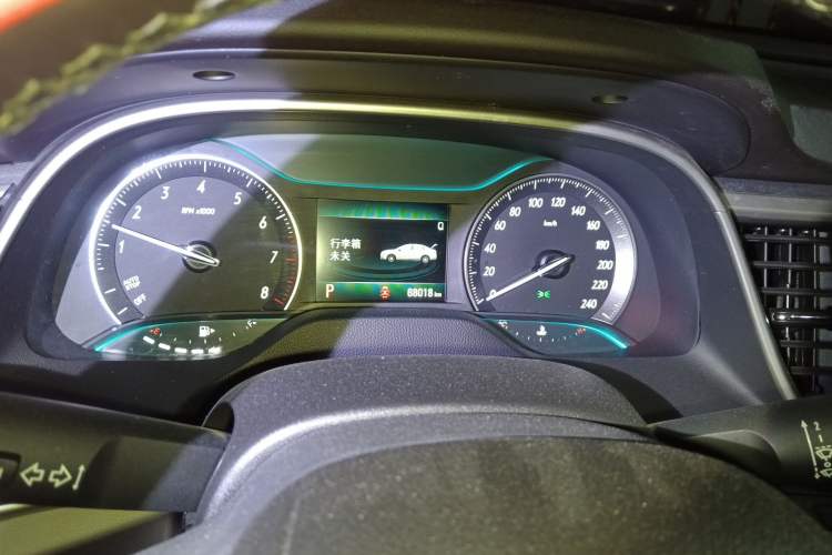 Used Buick GT 2019 15T Dual-Clutch Connected Elite Version China V Standard Instrument Cluster