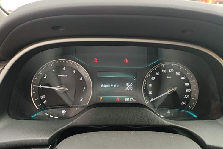 Used Buick GT 2019 18T Automatic Connected Elite Model China VI Standard Instrument Cluster