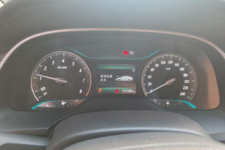 Used Buick GT 2019 18T Automatic Connected Elite Model China V Standard Instrument Cluster