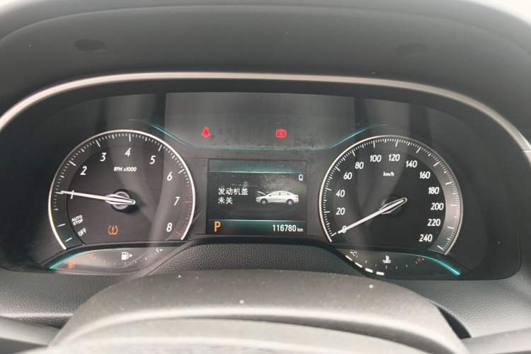 Used Buick GT 2019 18T Automatic Connected Elite Model China VI Standard Instrument Cluster