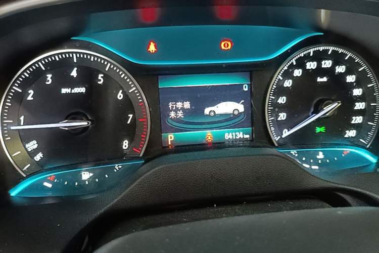 Used Buick GT 2019 18T Automatic Connected Elite Model China VI Standard Instrument Cluster