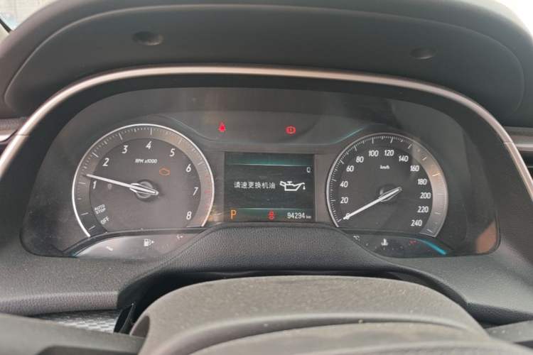 Used Buick GT 2019 18T Automatic Connected Elite Model China VI Standard Instrument Cluster