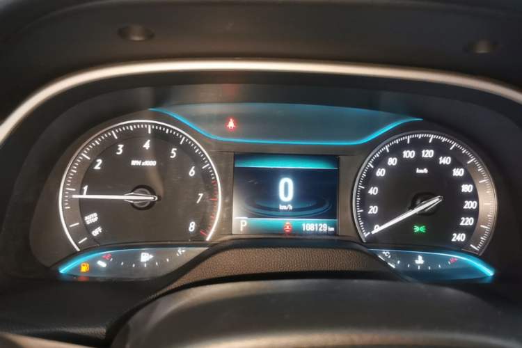 Used Buick GT 2019 18T Automatic Connected Elite Model China VI Standard Instrument Cluster