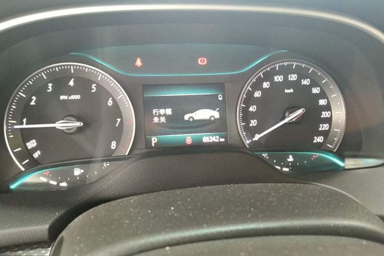 Used Buick GT 2019 18T Automatic Connected Elite Model China V Standard Instrument Cluster