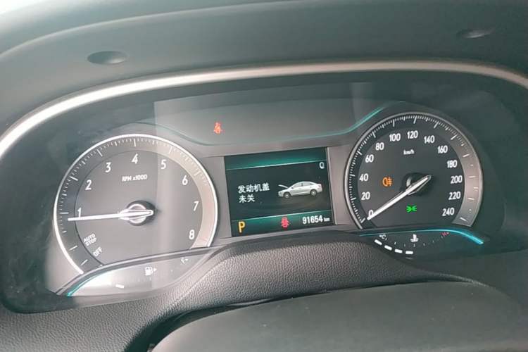 Used Buick GT 2019 18T Automatic Connected Elite Model China VI Standard Instrument Cluster