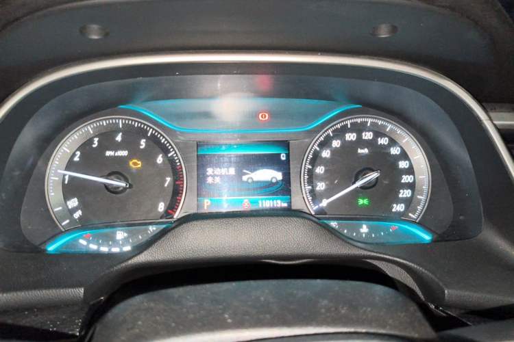 Used Buick GT 2019 18T Automatic Connected Elite Model China VI Standard Instrument Cluster