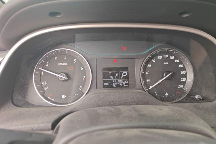 Used Buick GT 2019 15T Dual-Clutch Advanced Version China VI Standard Instrument Cluster