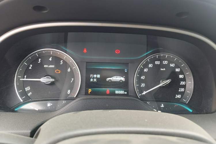 Used Buick GT 2019 15T Dual-Clutch Connected Elite Model China VI Instrument Cluster