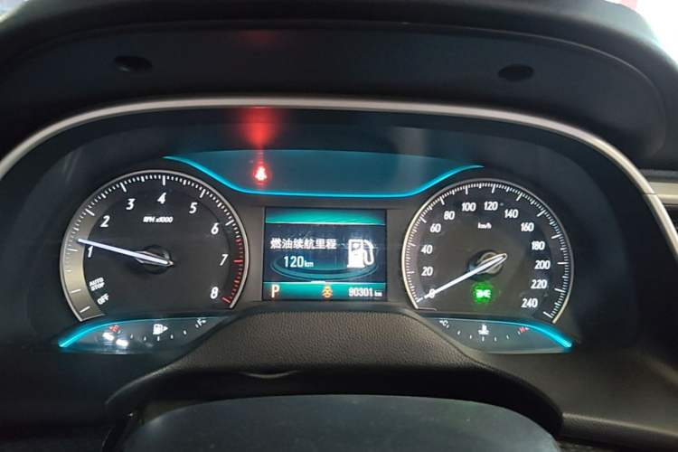 Used Buick GT 2019 18T Automatic Connected Flagship Version China V Standard Instrument Cluster