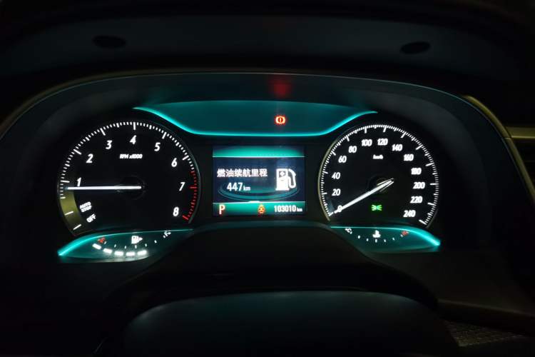 Used Buick GT 2019 18T Automatic Connected Elite Model China V Standard Instrument Cluster