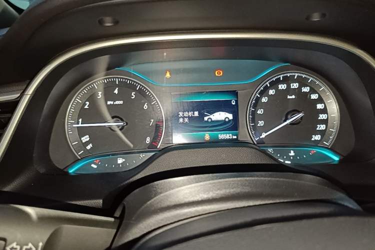 Used Buick GT 2019 18T Automatic Connected Elite Model China VI Standard Instrument Cluster