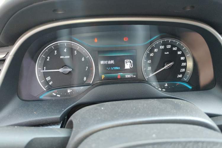 Used Buick GT 2019 18T Automatic Connected Elite Model China V Standard Instrument Cluster