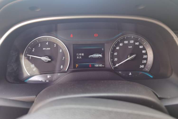 Used Buick GT 2019 18T Automatic Connected Elite Model China VI Standard Instrument Cluster