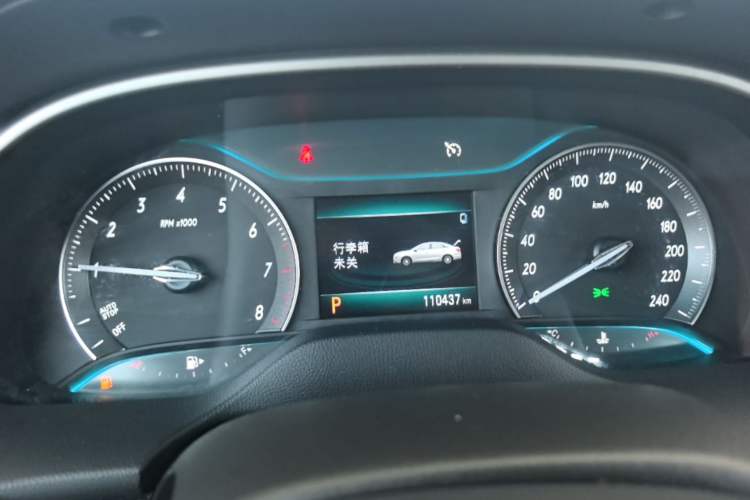 Used Buick GT 2019 18T Automatic Connected Elite Model China VI Standard Instrument Cluster