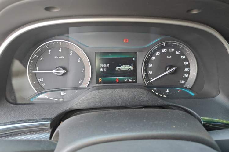 Used Buick GT 2019 18T Automatic Connected Elite Model China VI Standard Instrument Cluster