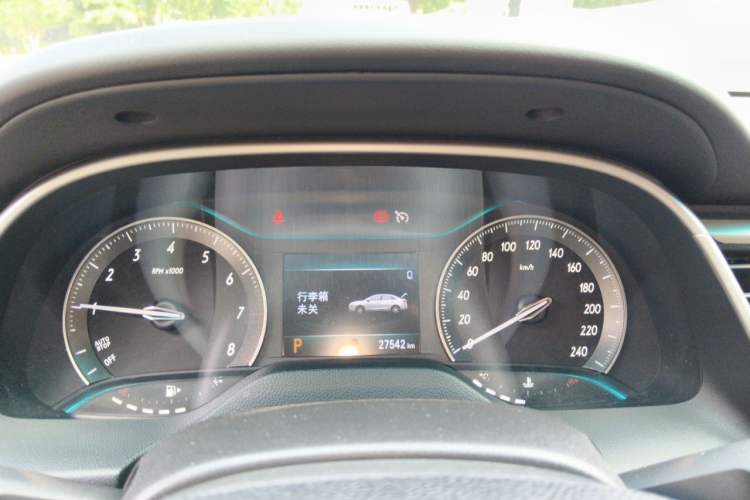 Used Buick GT 2019 18T Automatic Connected Flagship Version China VI Standard Instrument Cluster