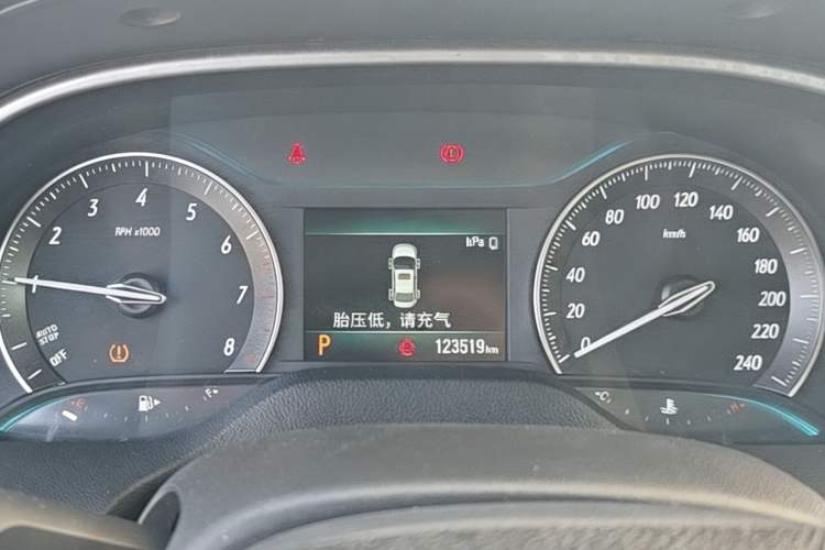Used Buick GT 2019 18T Automatic Connected Elite Model China VI Standard Instrument Cluster