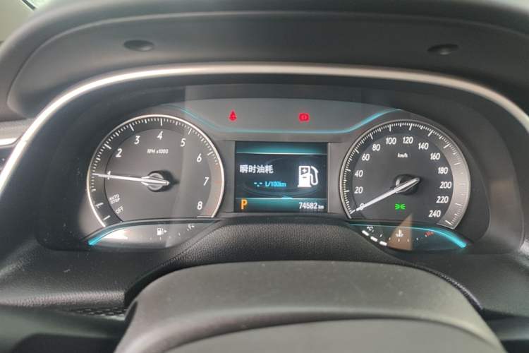 Used Buick GT 2019 18T Automatic Connected Elite Model China V Standard Instrument Cluster