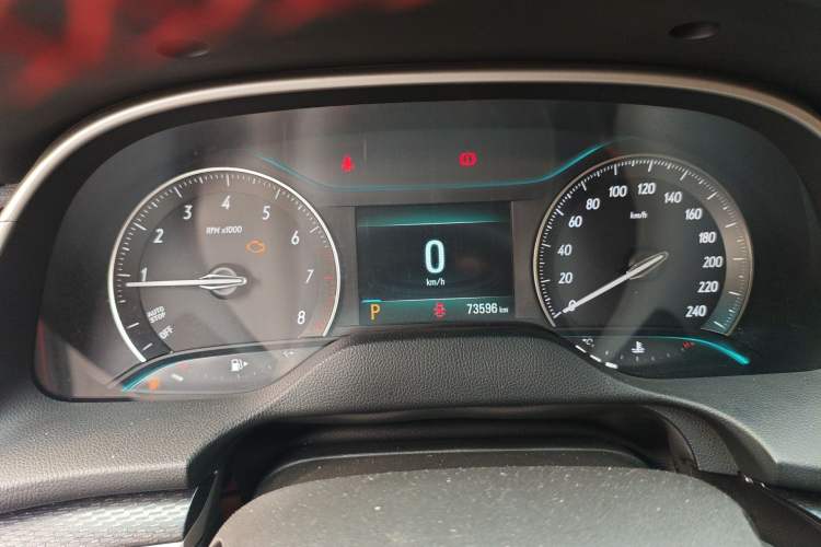 Used Buick GT 2019 18T Automatic Connected Elite Model China V Standard Instrument Cluster