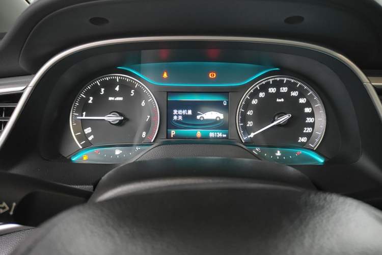 Used Buick GT 2019 18T Automatic Connected Elite Model China V Standard Instrument Cluster
