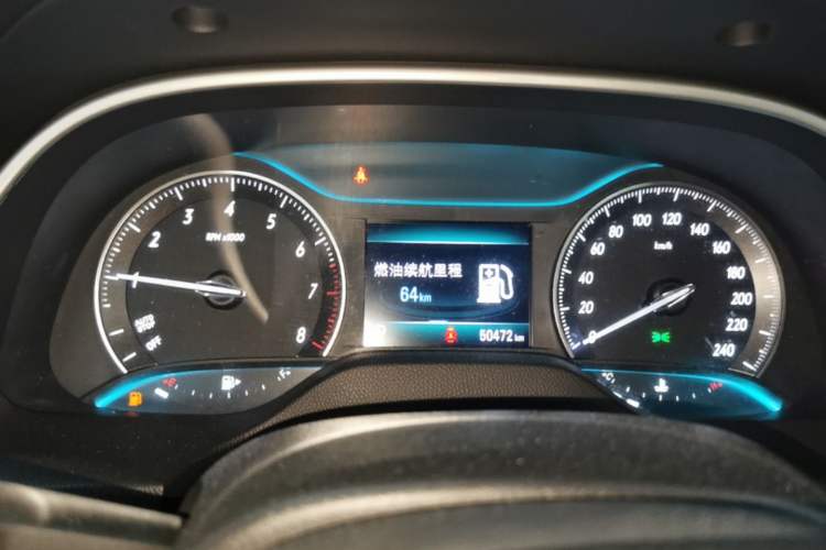 Used Buick GT 2019 18T Automatic Connected Elite Model China V Standard Instrument Cluster