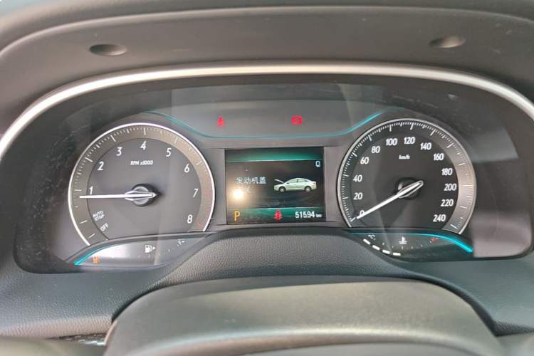 Used Buick GT 2019 18T Automatic Connected Elite Model China VI Standard Instrument Cluster