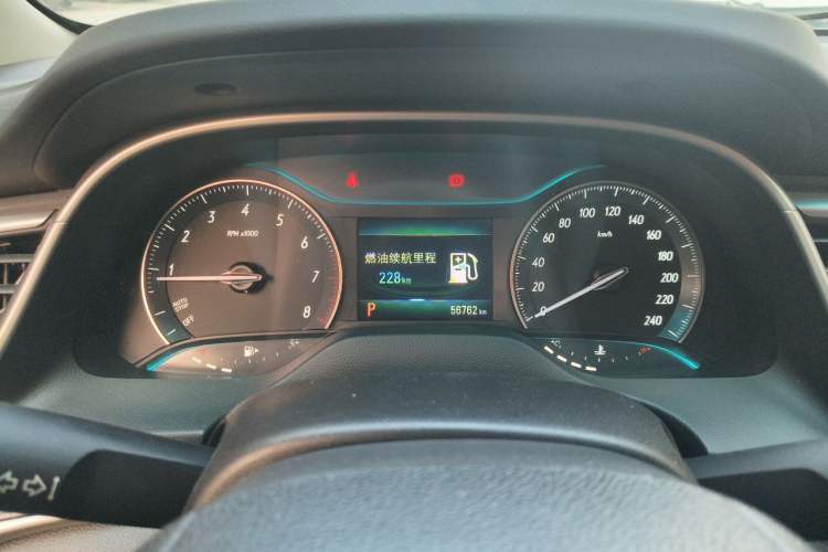 Used Buick GT 2019 18T Automatic Connected Elite Model China VI Standard Instrument Cluster