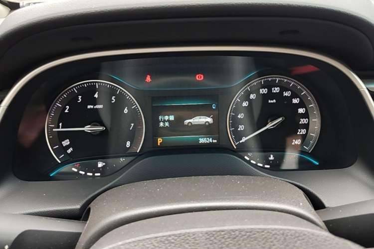 Used Buick GT 2019 18T Automatic Connected Elite Model China VI Standard Instrument Cluster