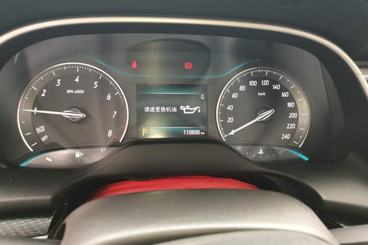 Used Buick GT 2019 18T Automatic Connected Elite Model China V Standard Instrument Cluster