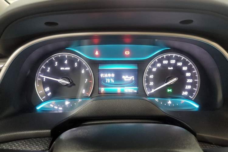 Used Buick GT 2019 18T Automatic Connected Flagship Version China V Standard Instrument Cluster