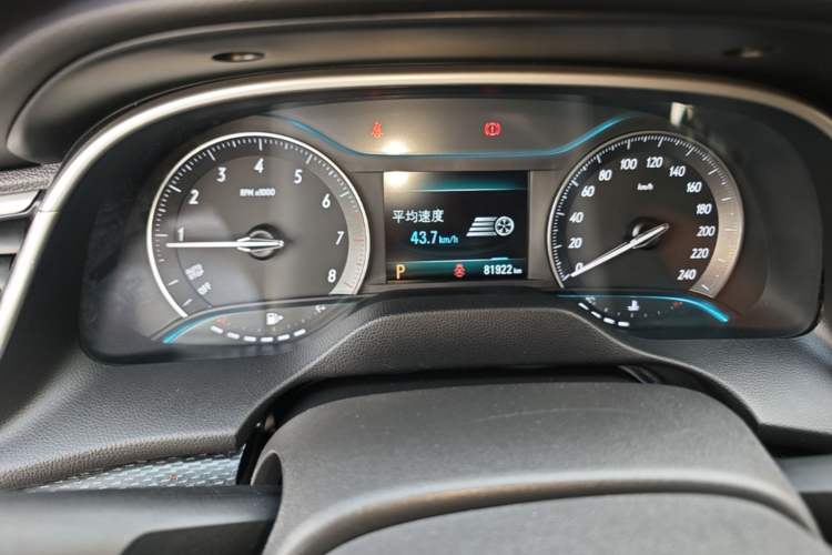 Used Buick GT 2019 18T Automatic Connected Elite Model China VI Standard Instrument Cluster