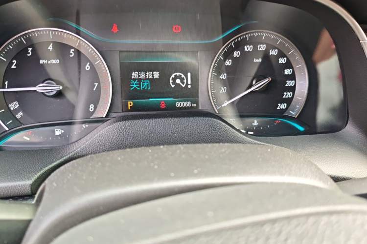Used Buick GT 2019 18T Automatic Connected Elite Model China VI Standard Odometer Close Up