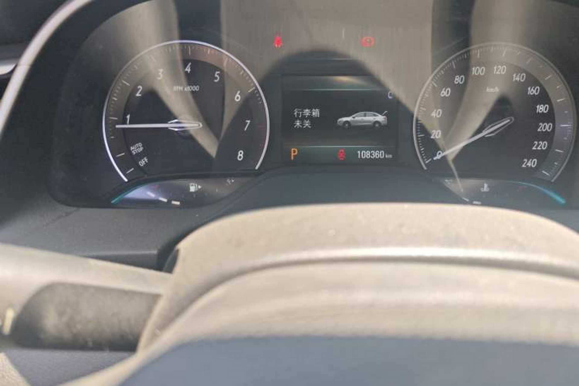 Used Buick GT 2019 18T Automatic Connected Elite Model China VI Standard Odometer Close Up