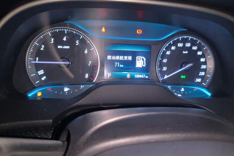 Used Buick GT 2019 18T Automatic Connected Elite Model China VI Standard Odometer Close Up