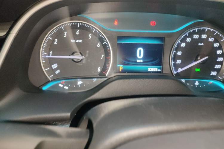 Used Buick GT 2019 18T Automatic Connected Elite Model China V Standard Odometer Close Up